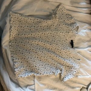 American Eagle Flower Crop Top SIZE SMALL